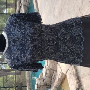 Adrianna Papell beaded evening top